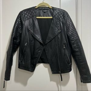 TOPSHOP Pleather Jacket